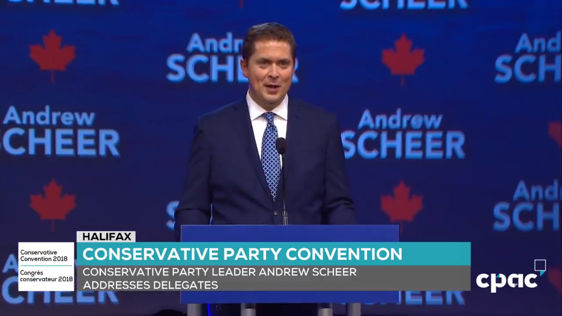 Andrew Scheer Addresses Conservative Party Convention - Andrew Scheer - HD Wallpaper 