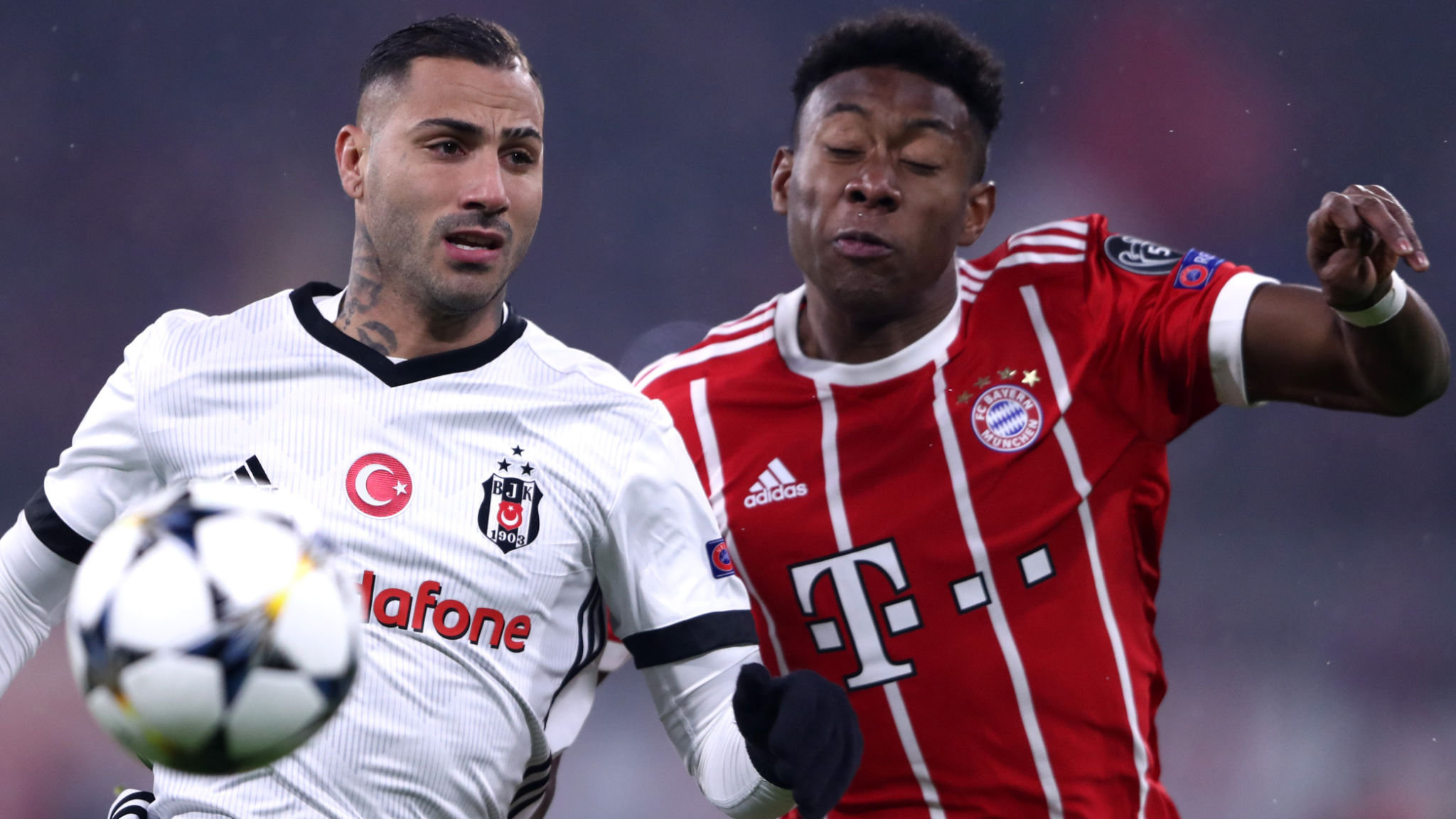 David Alaba Is A Transfer Target Of Barcelona, According - Besiktas Vs Bayern Munich - HD Wallpaper 