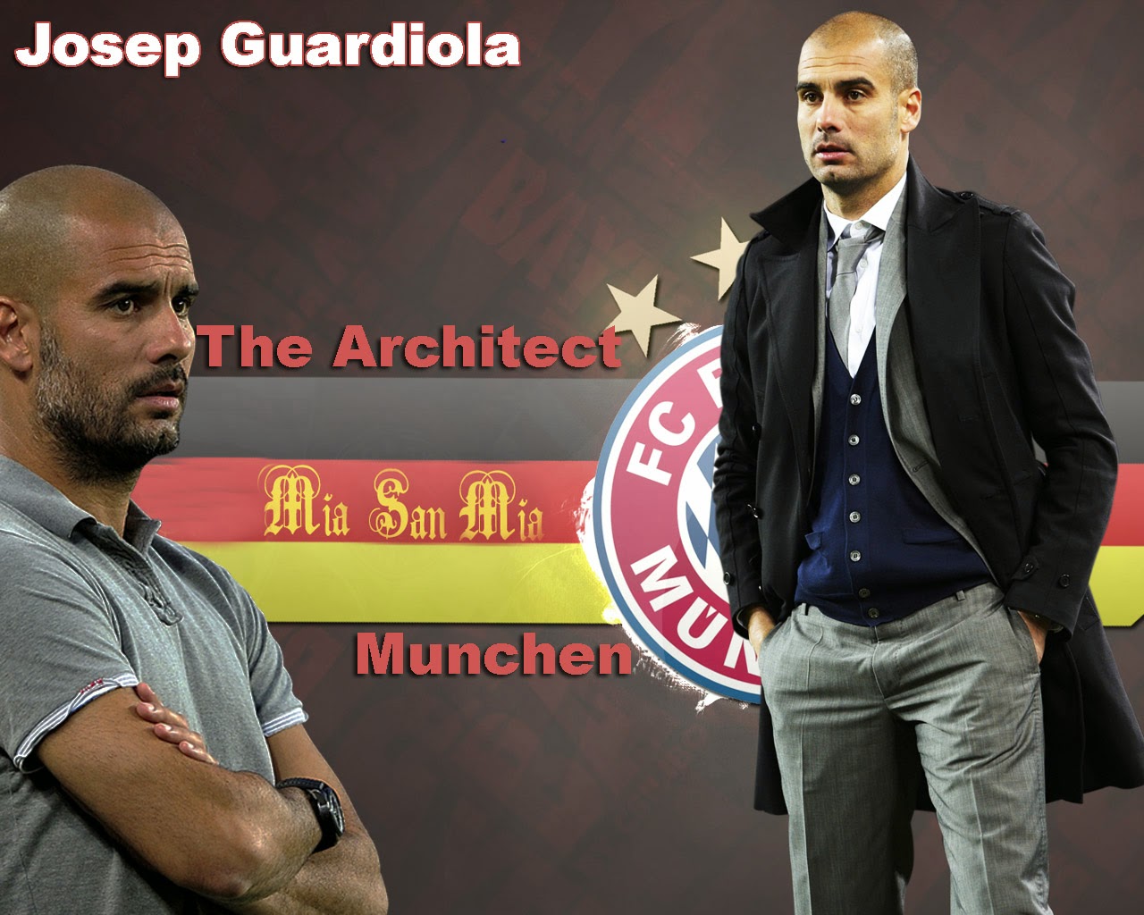 Pep Guardiola Bayern Munchen The Best Coach, The Best - Gentleman - HD Wallpaper 