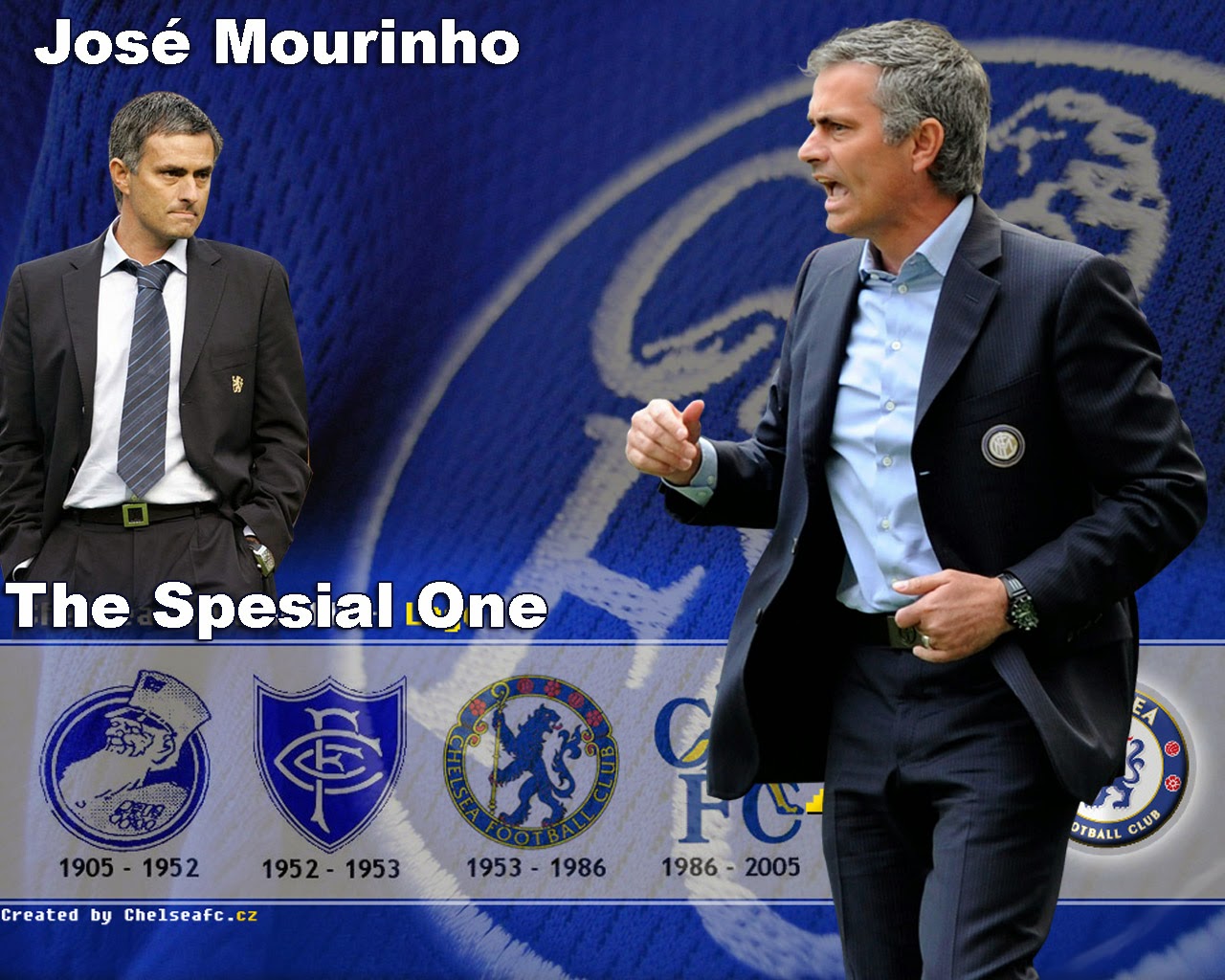 The Best Architect Soccer Jose Mourinho Spesial One - Chelsea Fc - HD Wallpaper 