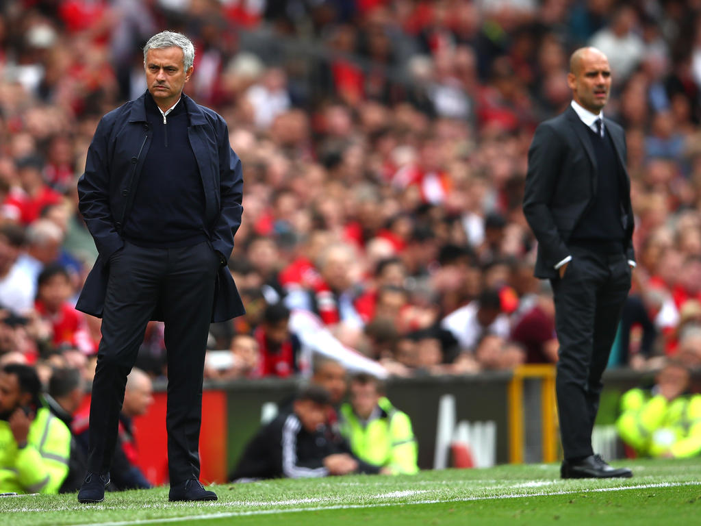 Pep Guardiola Mourinho England - HD Wallpaper 