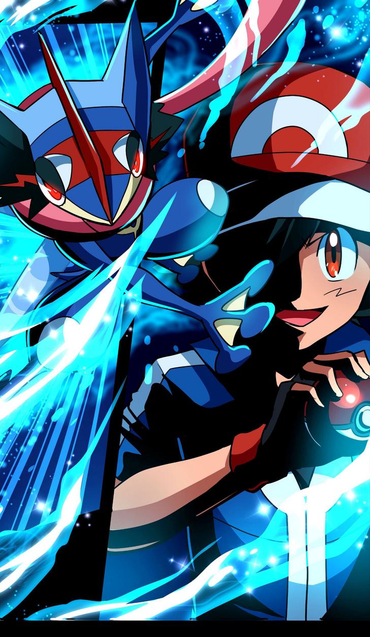 Ash Greninja - HD Wallpaper 
