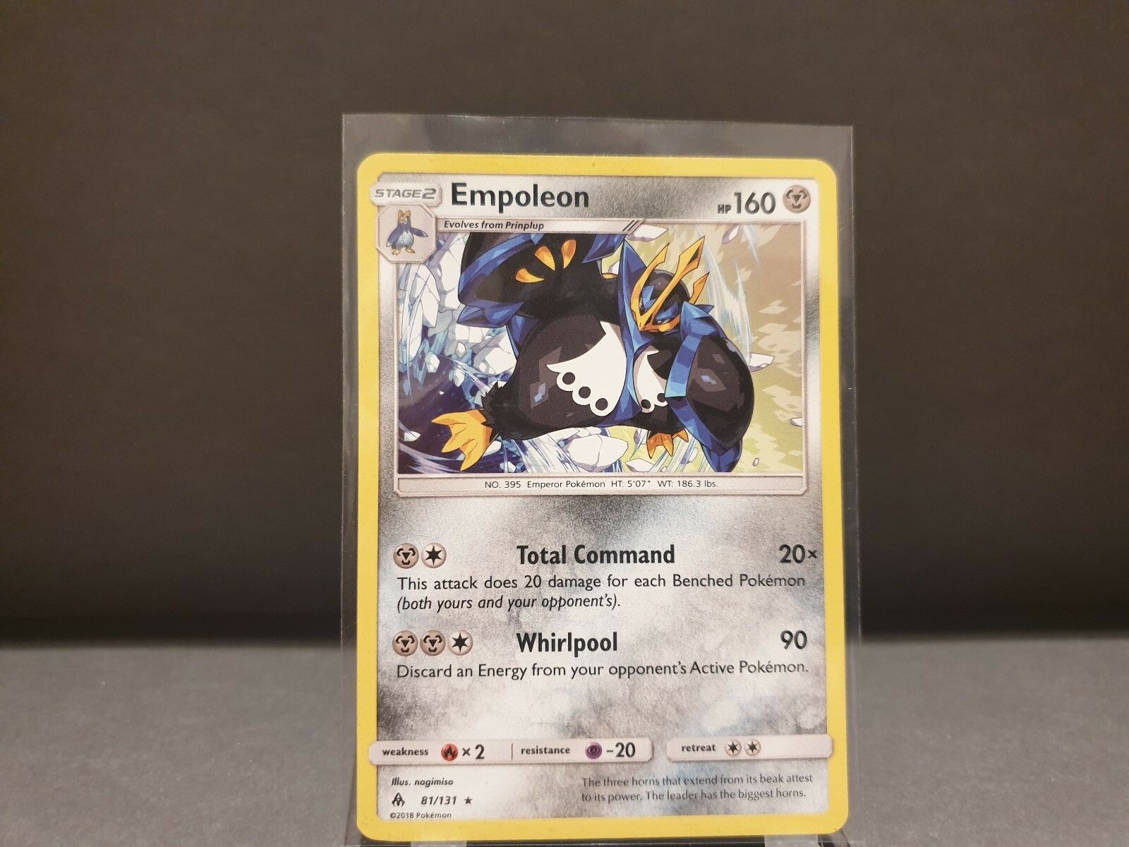 Empoleon Pokemon Card Gx - HD Wallpaper 