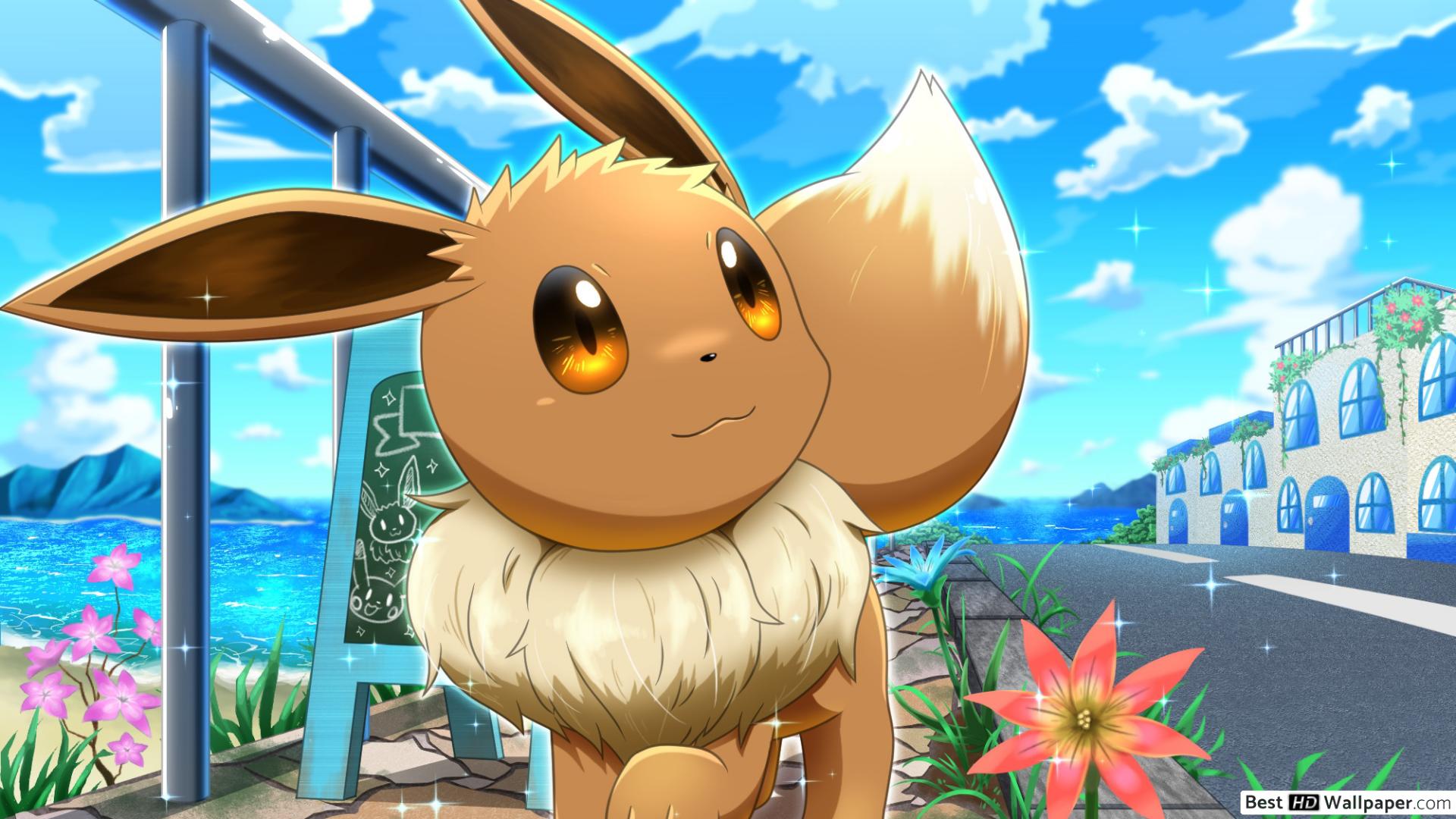 Pokemon Eevee - HD Wallpaper 