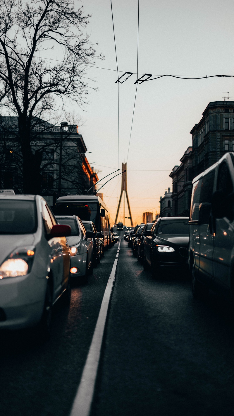Wallpaper Road, Transportation, Traffic Jam, Traffic, - Traffic Jam - HD Wallpaper 
