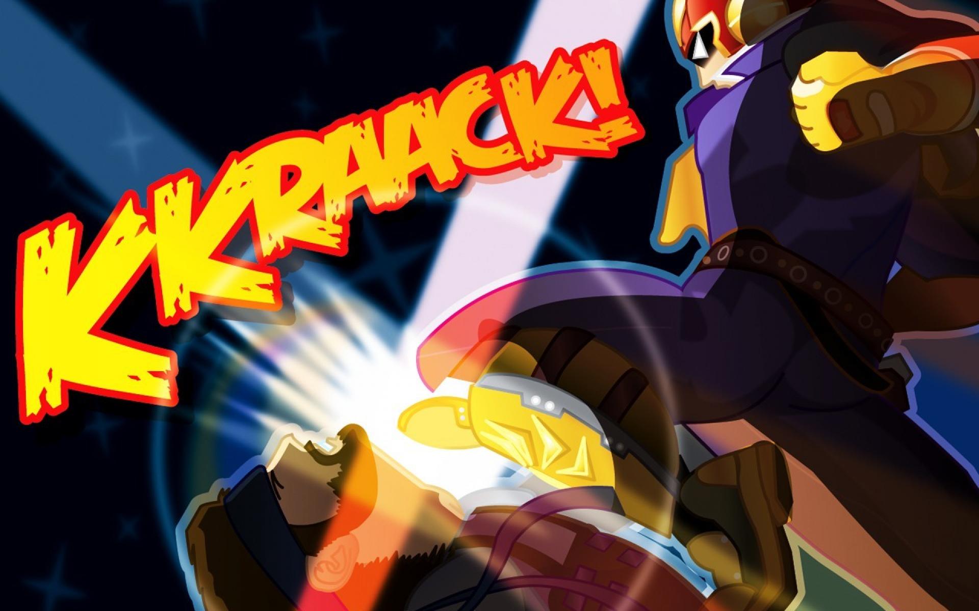 Smash, Super, Falcon, Captain, Solid, Snake, Wallpapers - HD Wallpaper 