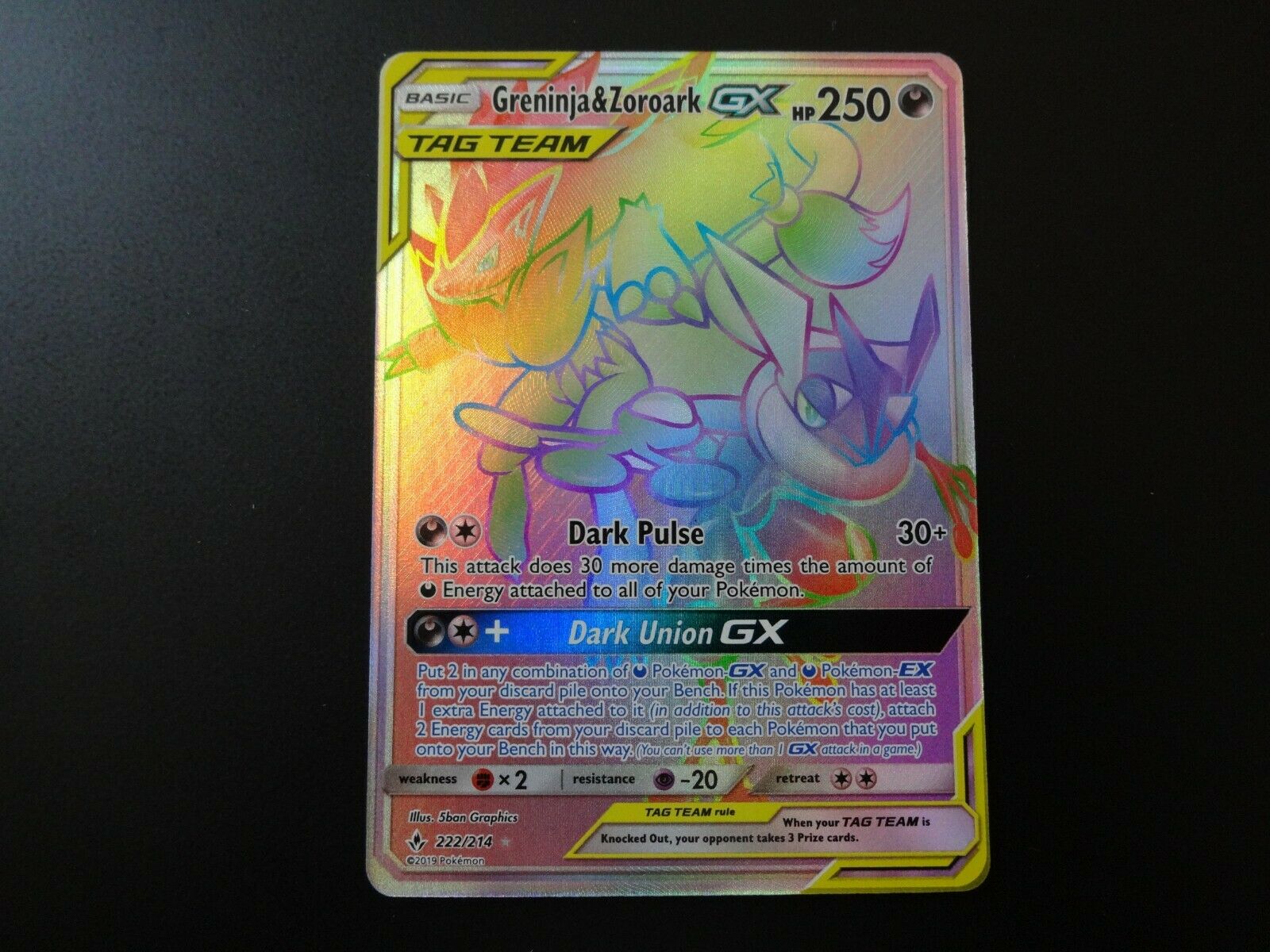 Zoroark And Greninja Tag Team - HD Wallpaper 