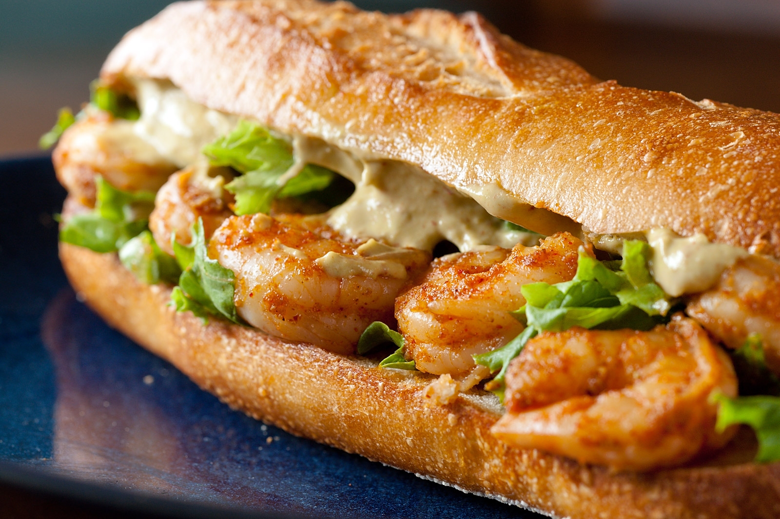 Shrimp Sandwich - HD Wallpaper 