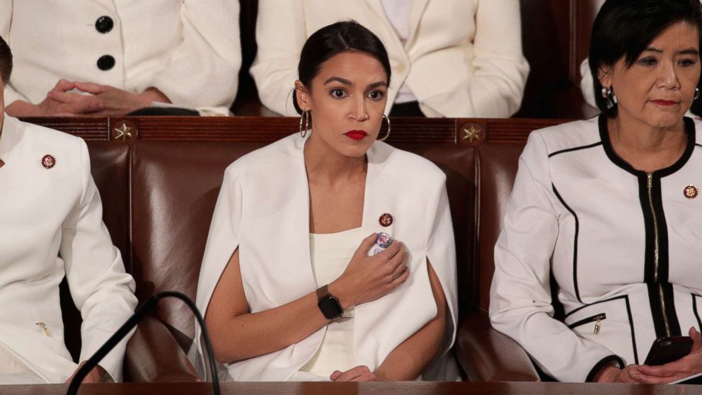 Alexandra Ocasio Cortez State Of The Union - HD Wallpaper 