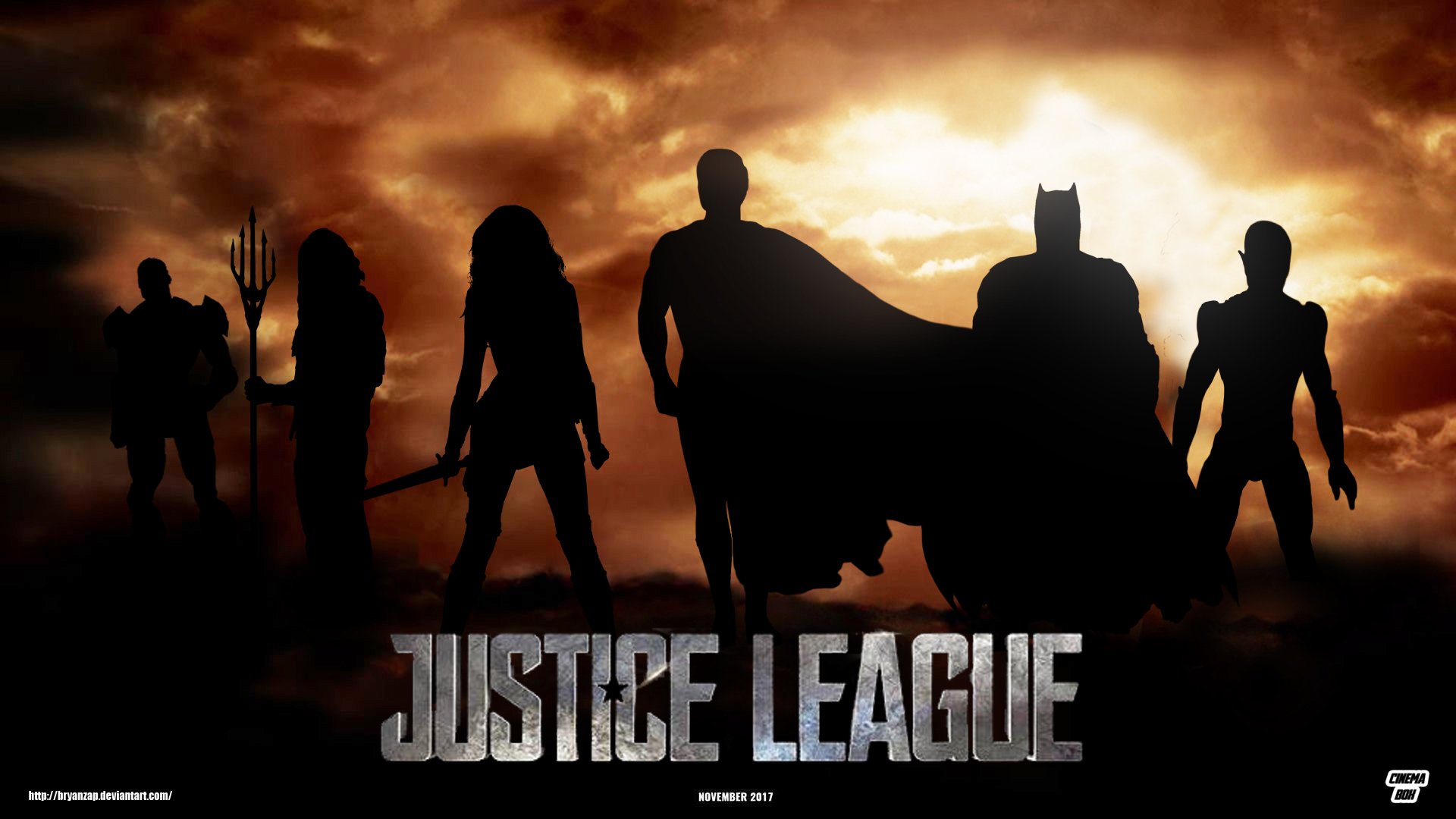 Justice League Background 2017 - HD Wallpaper 