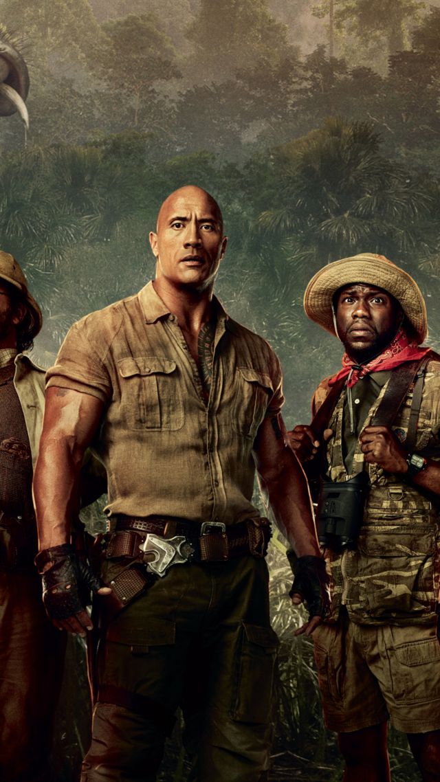 Welcome To The Jungle, Jack Black, Kevin Hart, Dwayne - Jumanji The Next Level Review - HD Wallpaper 