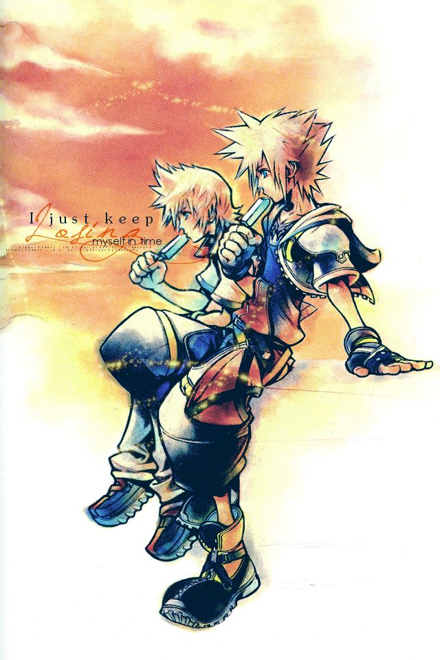 Kingdom Hearts 2 Sora And Roxas - HD Wallpaper 