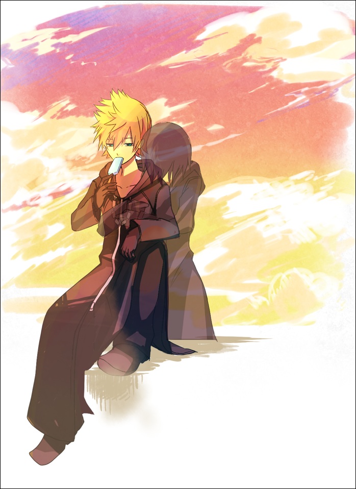Kingdom Hearts Roxas Sad - HD Wallpaper 