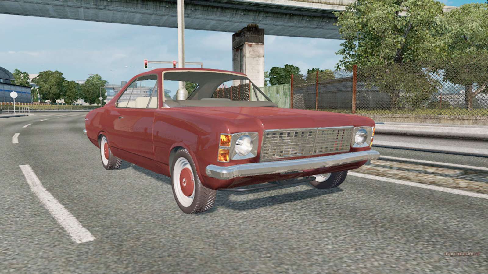 Chevrolet Opala 1975 For Euro Truck Simulator - Classic Car - HD Wallpaper 