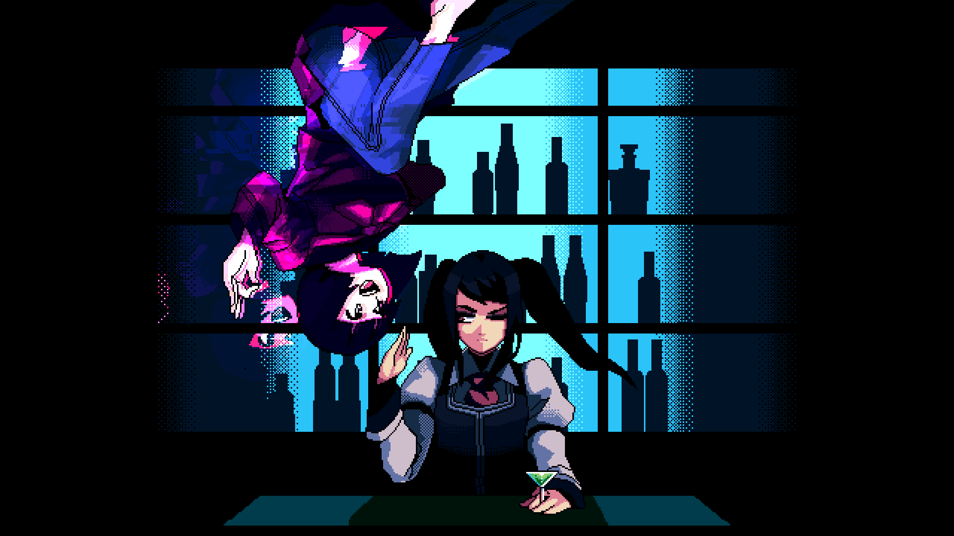 Va 11 Hall A Background - HD Wallpaper 