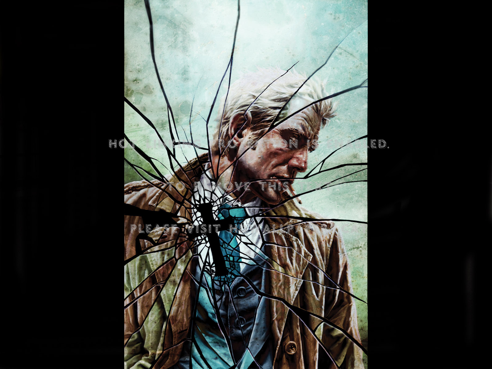 Hellblazer Comic Fantasy Constantine John - John Constantine, Hellblazer: The Roots Of Coincidence - HD Wallpaper 