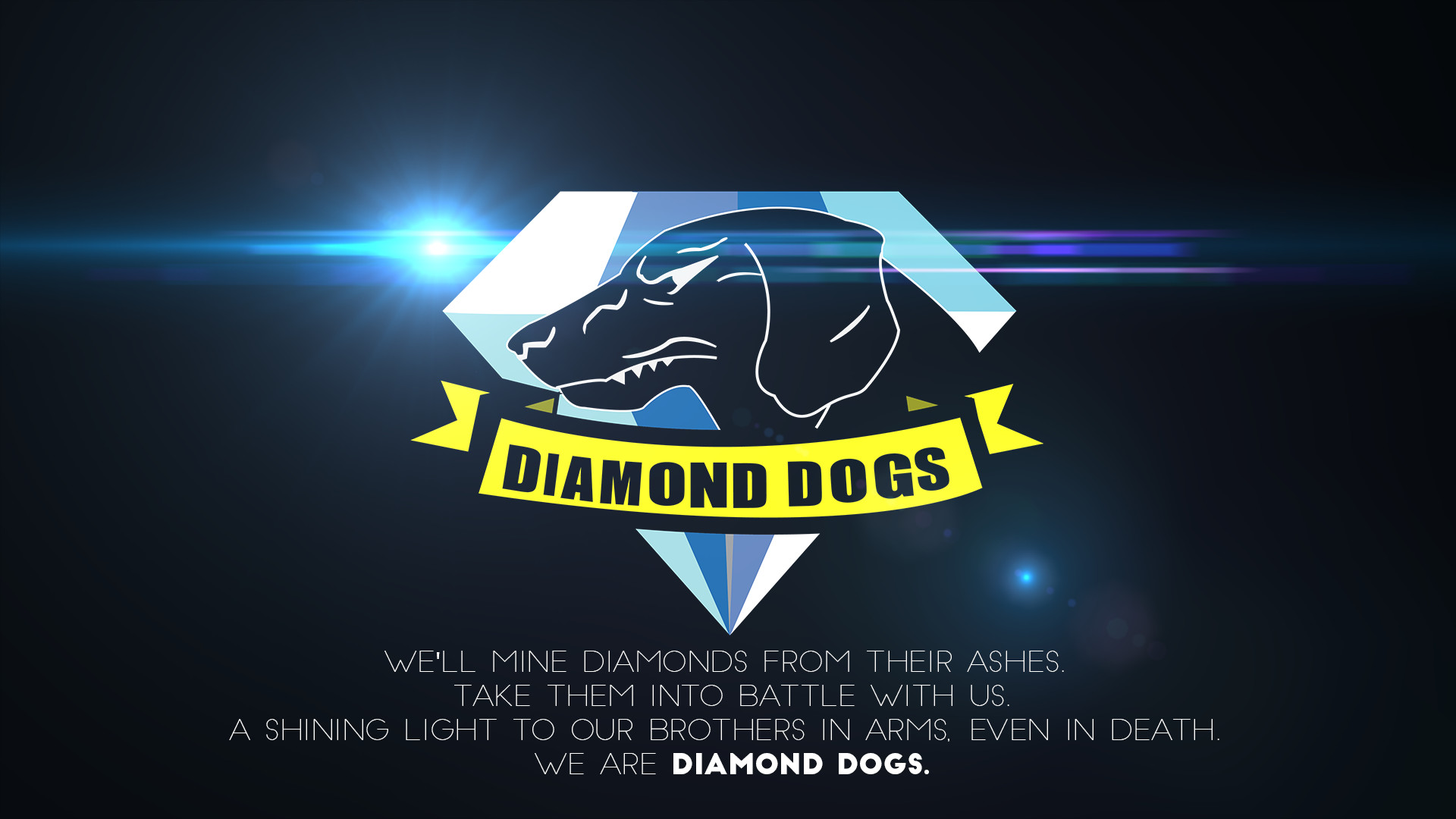 Diamond Dogs Wallpaper By Lj Cl 
 Data Src Full Size - Hd Wallpaper Metal Gear Solid Diamond Dogs - HD Wallpaper 