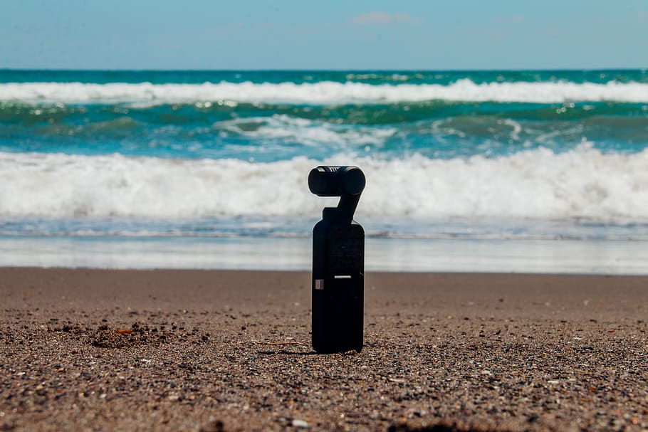 Outdoors, Binoculars, Ocean, Nature, Sea, Sand, Scenery, - Osmo Pocket Beach - HD Wallpaper 