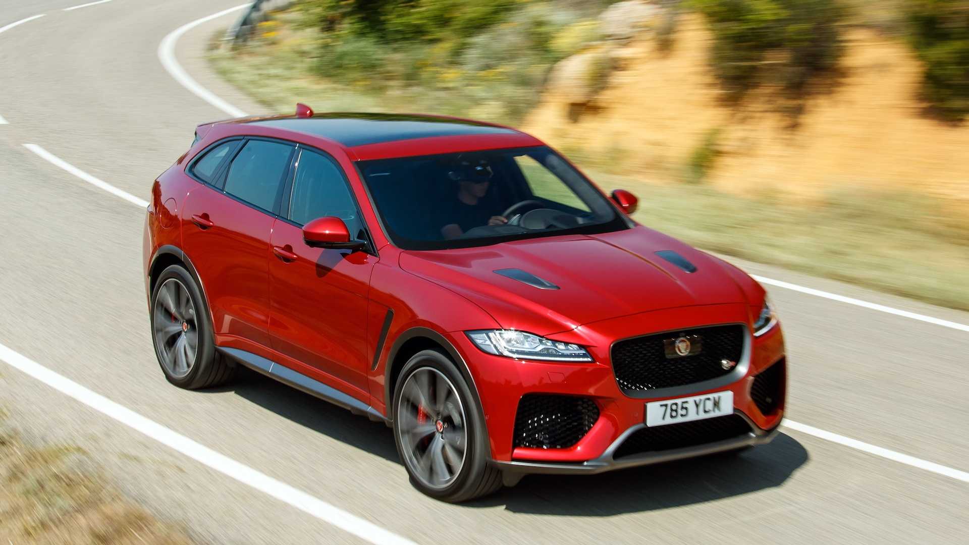 2019 Jaguar F Pace Svr Front Three Quarter Wallpapers - Buy Jaguar F Pace Svr - HD Wallpaper 
