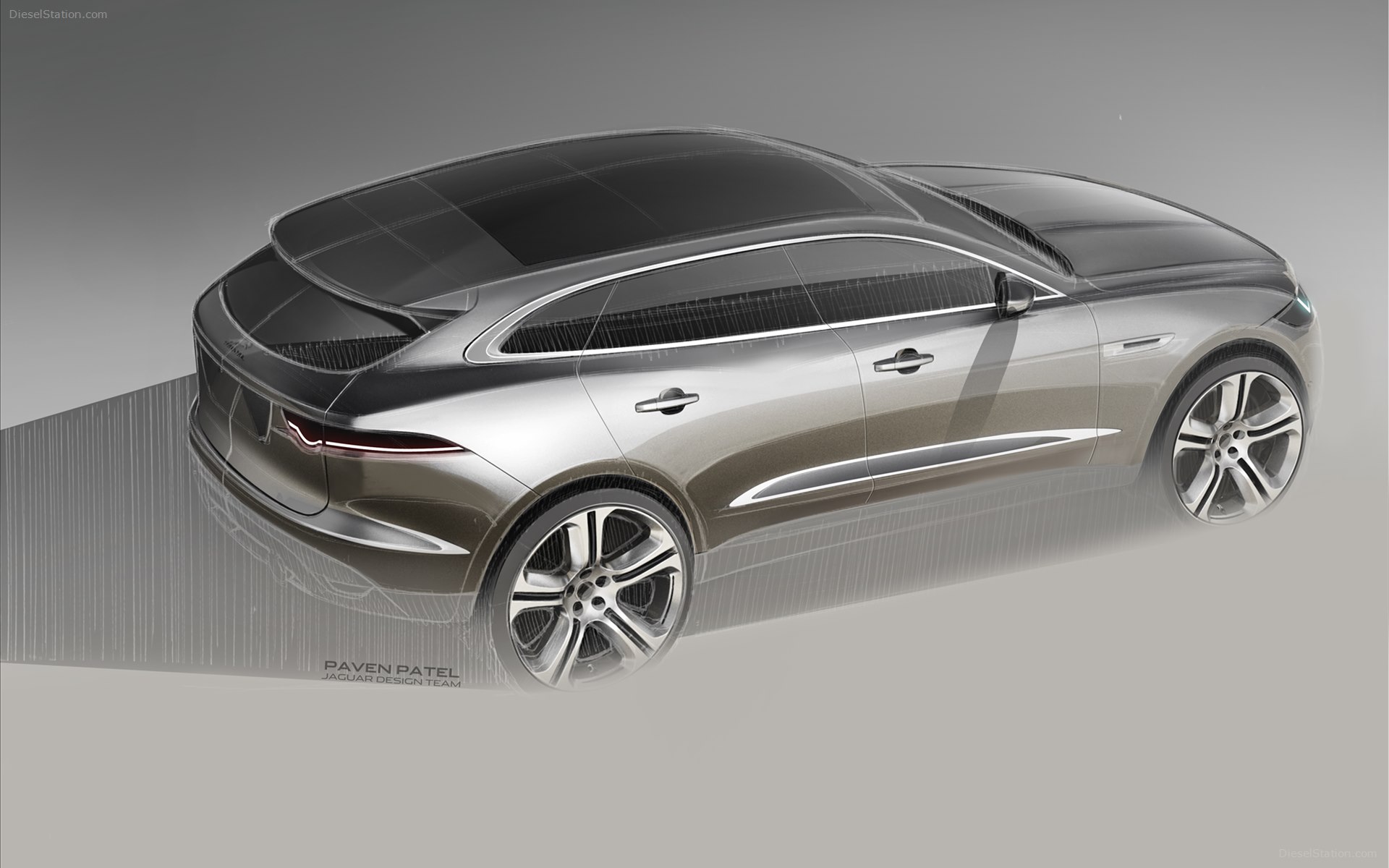 Jaguar F-pace - Jaguar F Pace Design - HD Wallpaper 