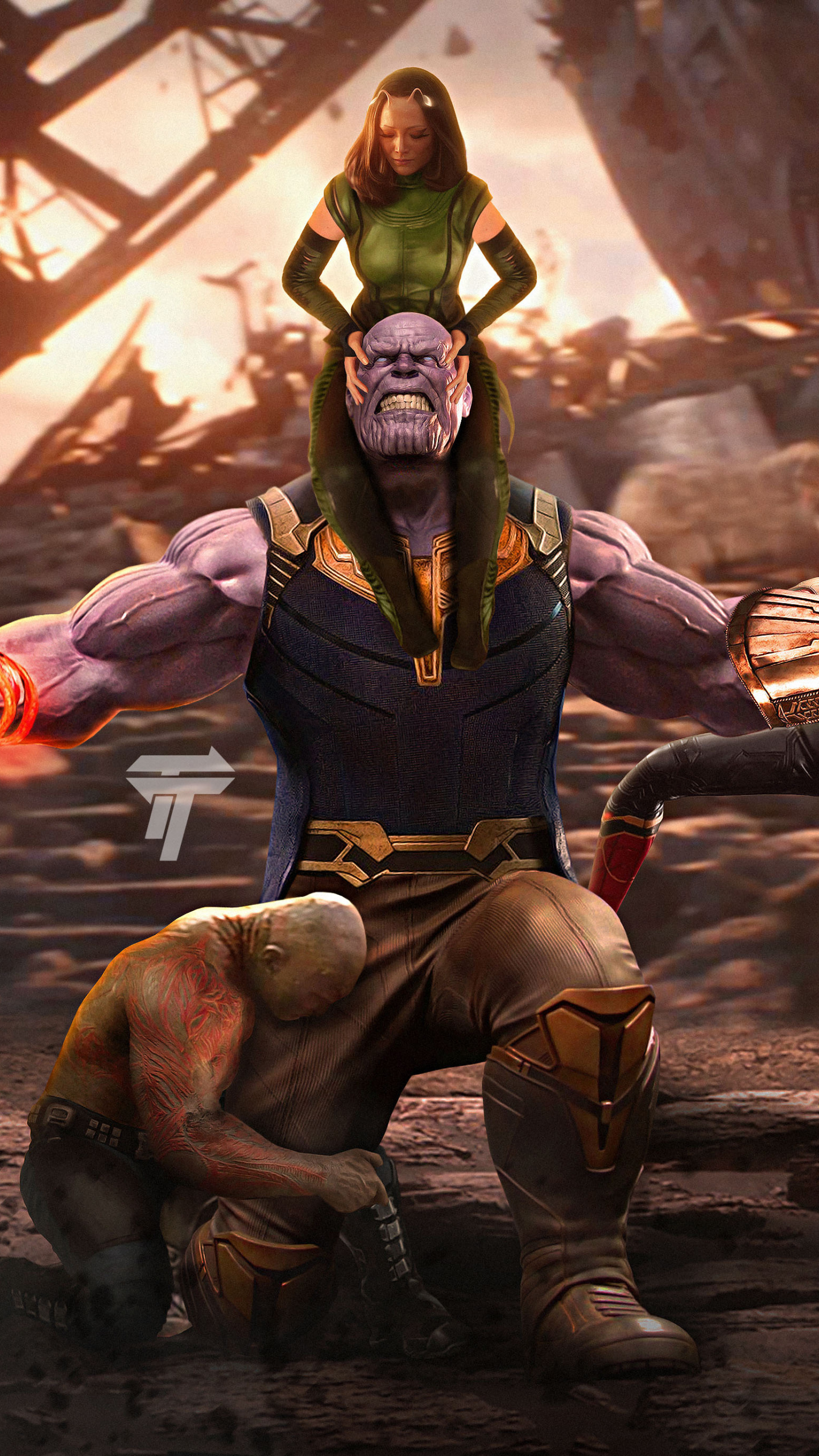 Thanos Wallpaper For Mobile - HD Wallpaper 