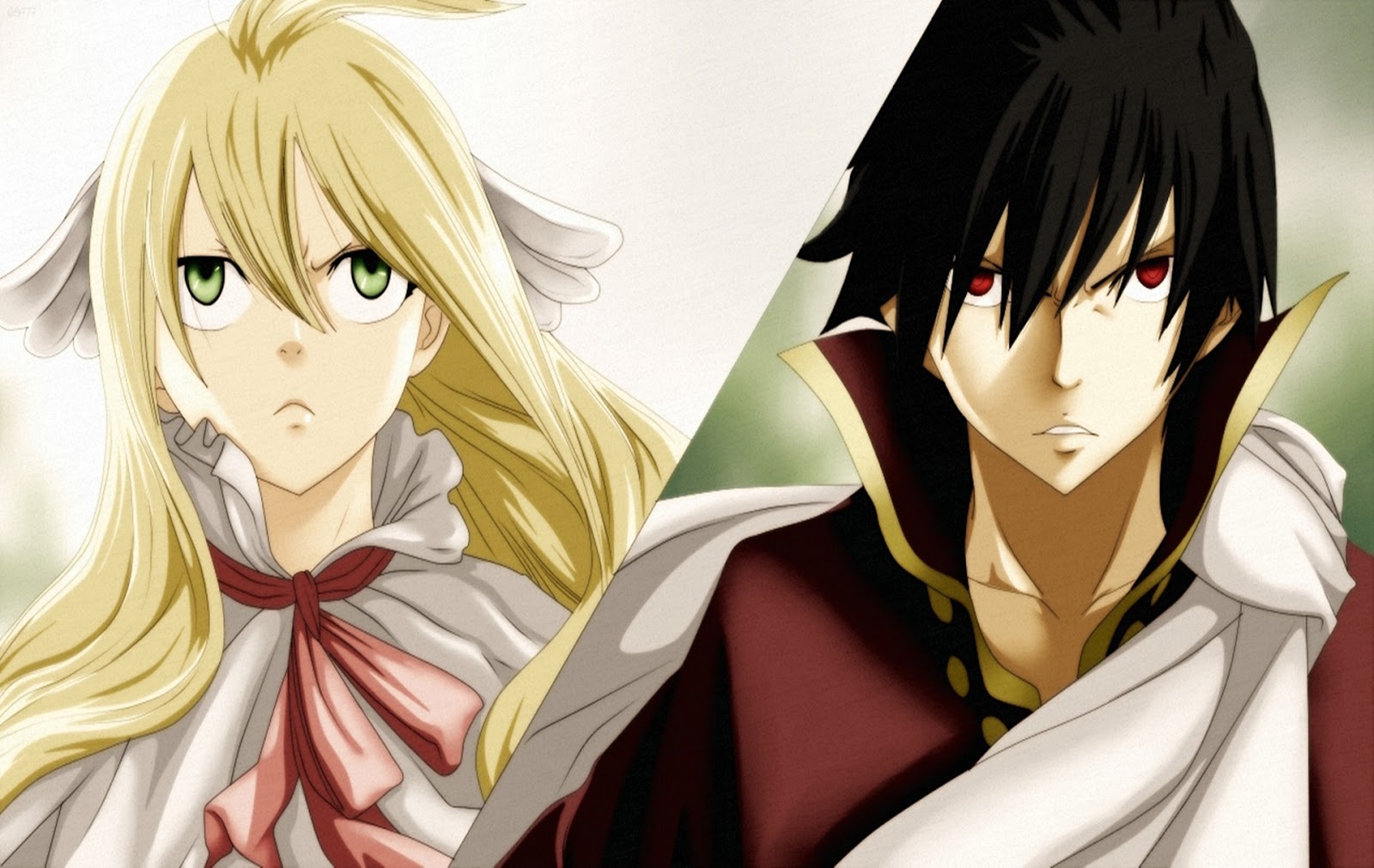 Mavis Zeref Fairy Tail Anime Hd Wallpaper Desktop Pc - Fairy Tail Wow Meme - HD Wallpaper 