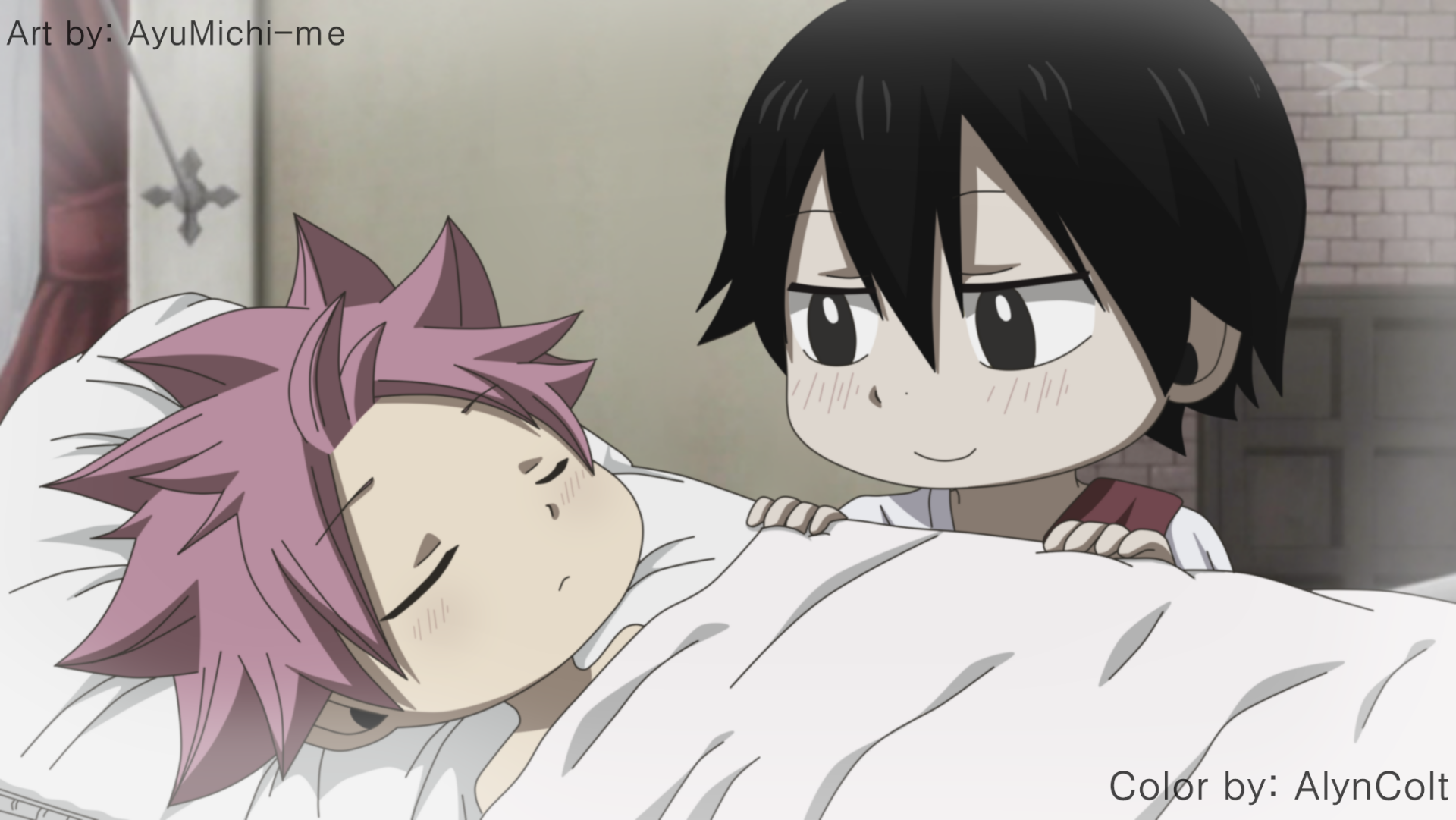 Zeref And Natsu Young - HD Wallpaper 