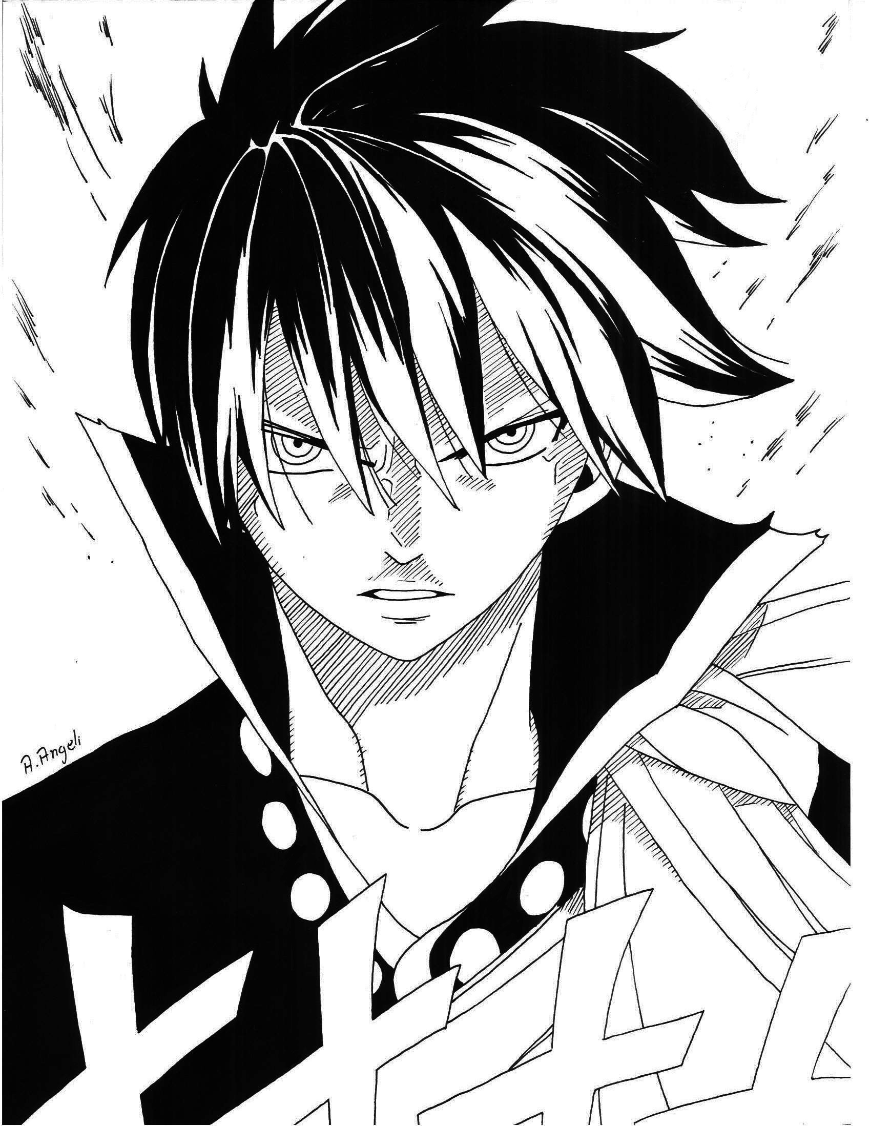 Fairy Tail Zeref - HD Wallpaper 