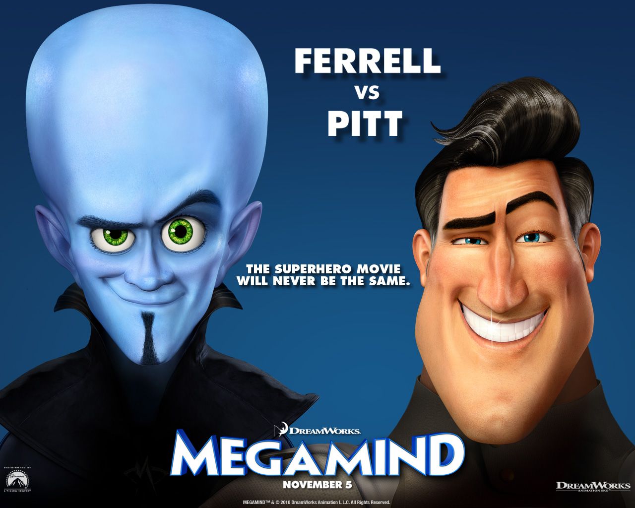 Metro Man And Megamind - HD Wallpaper 