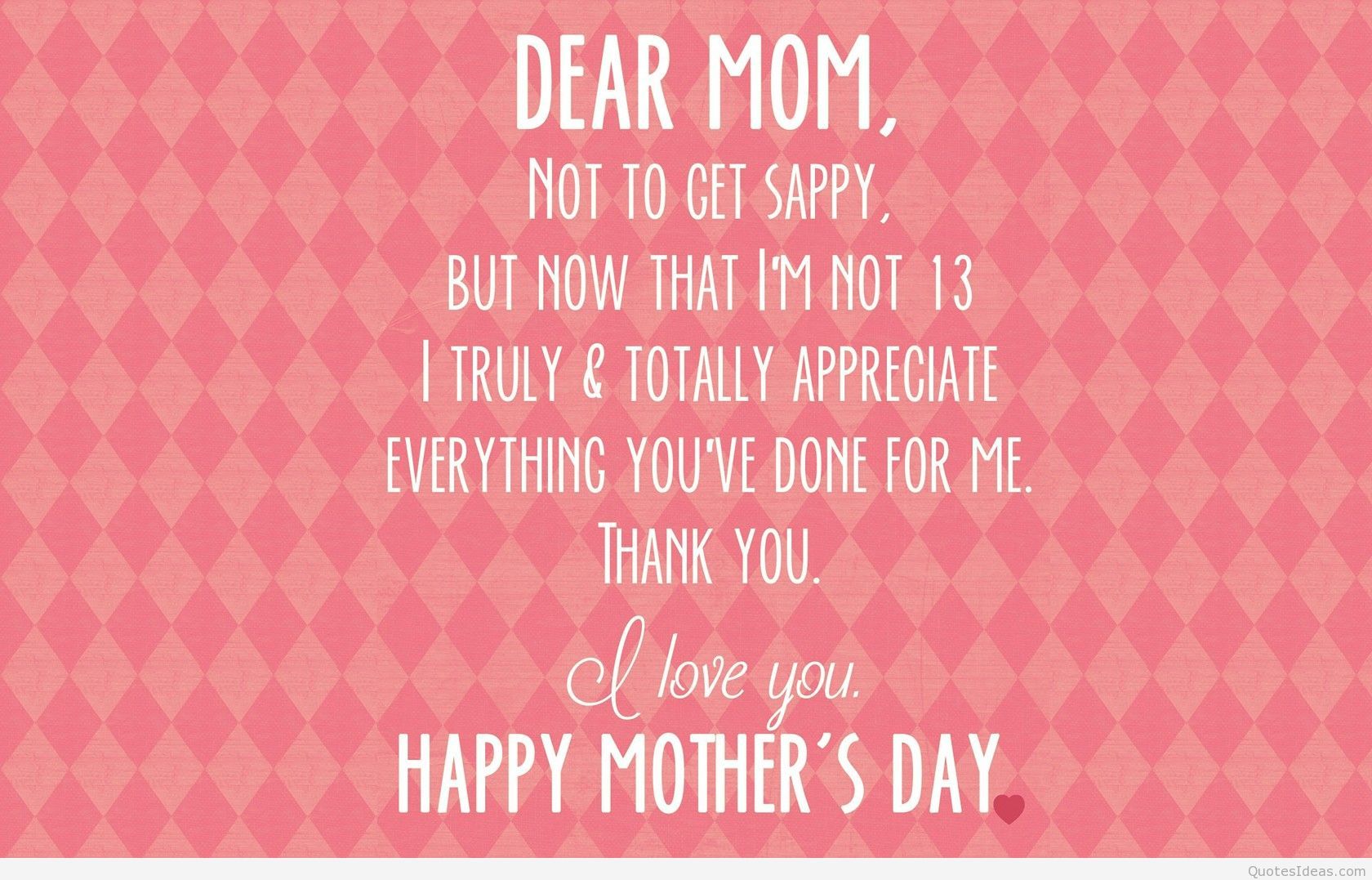 Mother's Day Quotes Hd - HD Wallpaper 