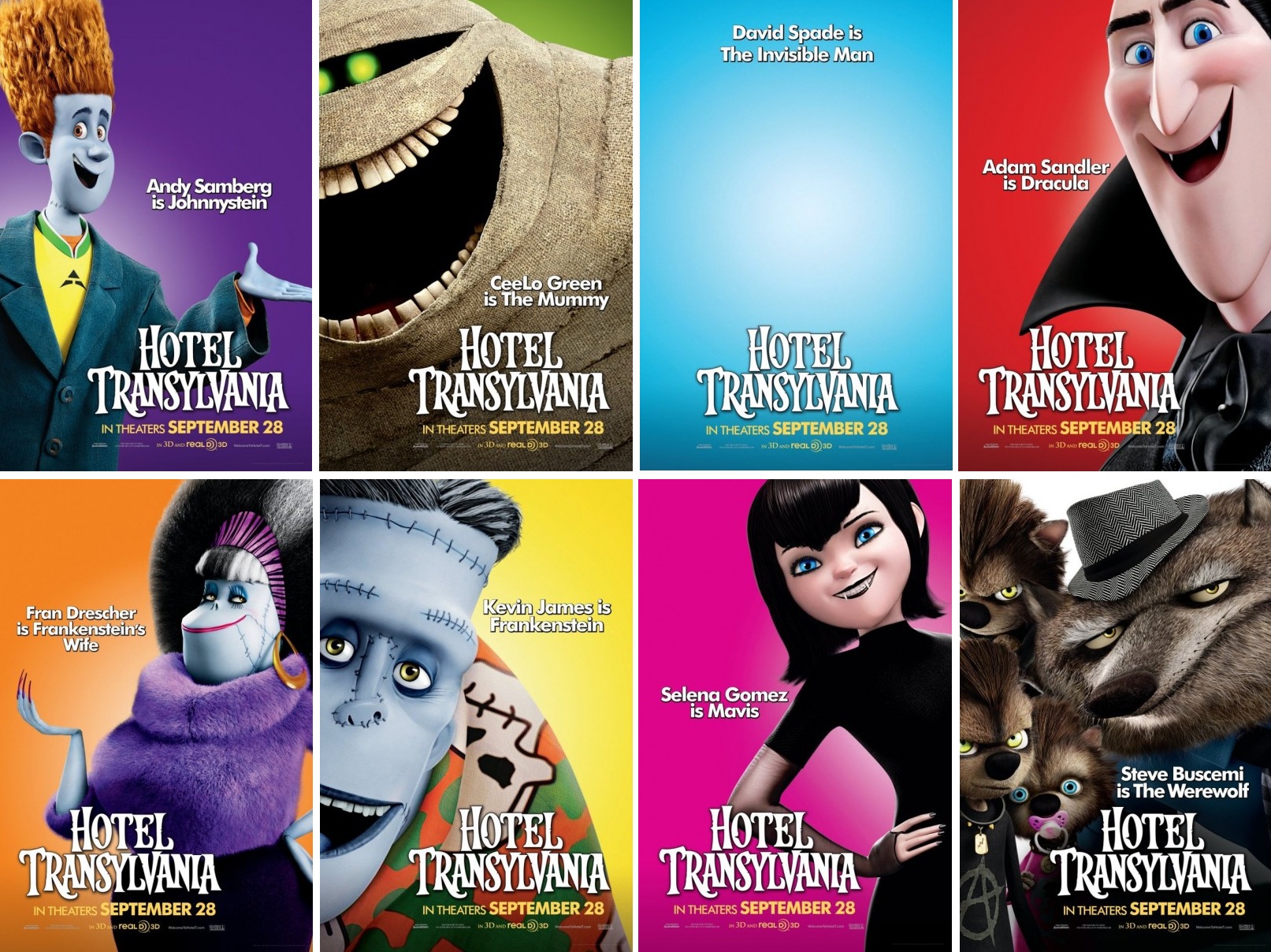 Hotel Transylvania - Hotel Transylvania Cast Names - HD Wallpaper 