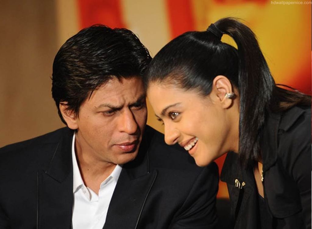 Famous Bollywood Couple Kajol And Shahrukh Best Pics - Best Couple In Bollywood - HD Wallpaper 