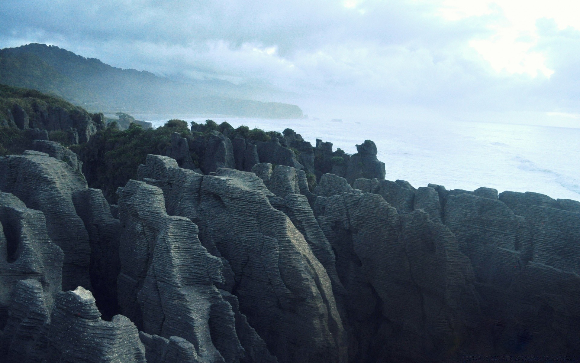 Australia And Oceania Landscape Travel Outdoors Water - Pancake Rocks - HD Wallpaper 