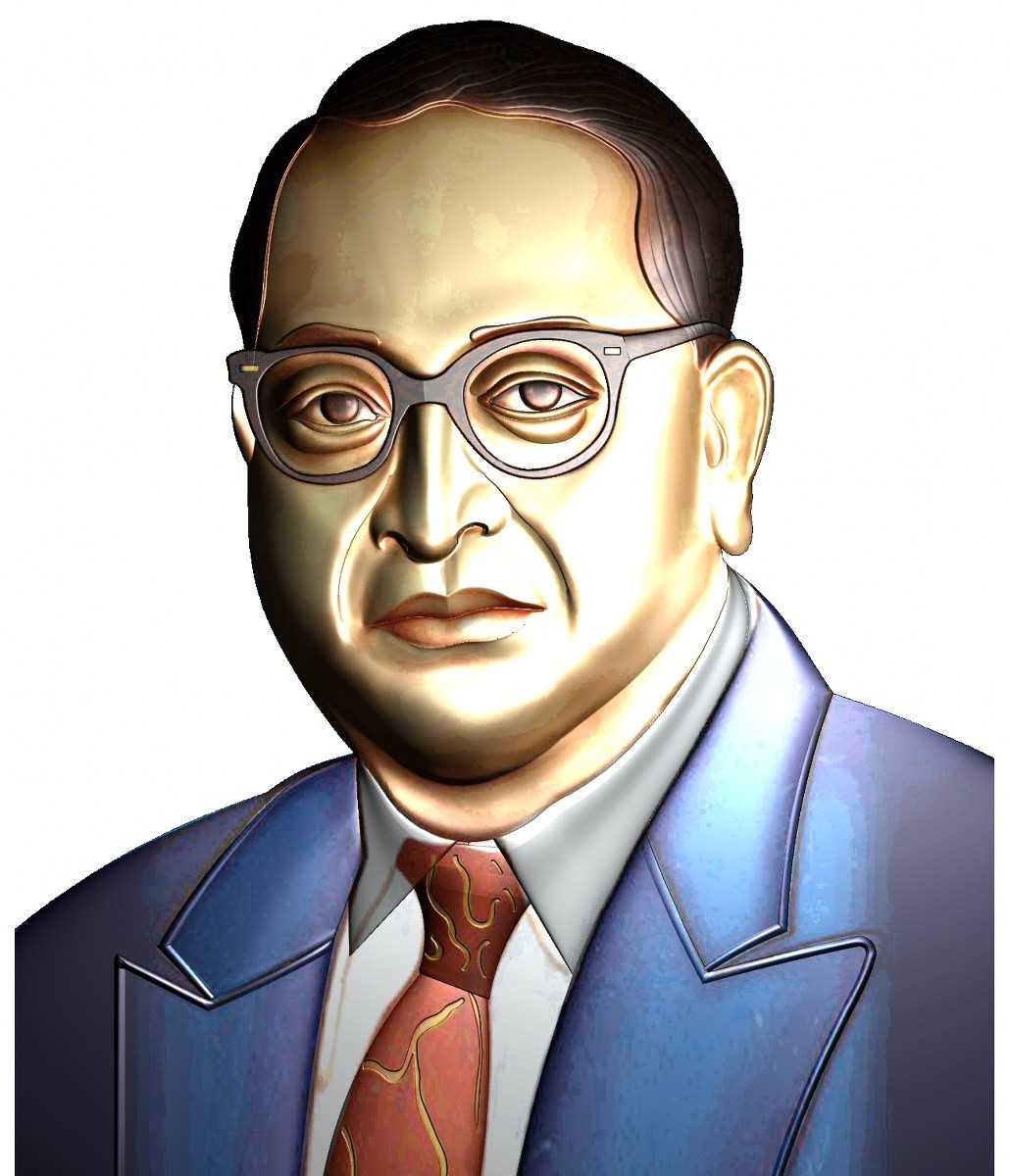 Dr Br Ambedkar 3d - HD Wallpaper 