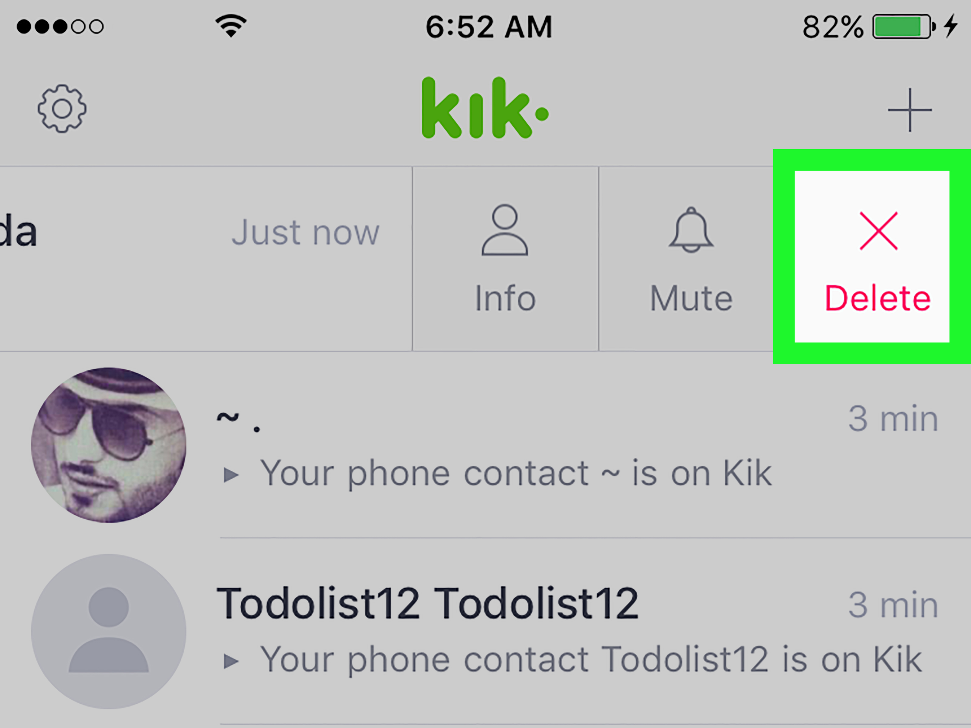 Image Titled Delete People On Kik Step - Cyber Safety - HD Wallpaper 