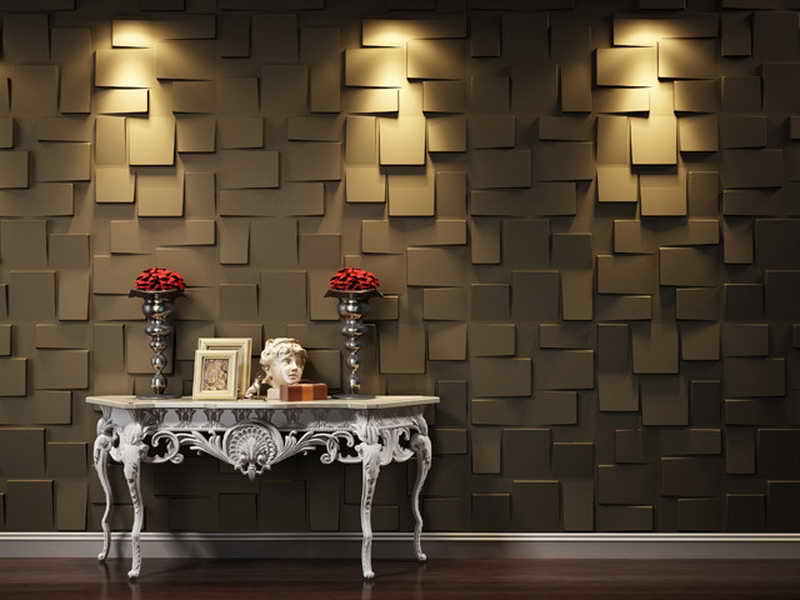 3d Pvc Wall Panels - Rubik 3d Wall Panels - HD Wallpaper 
