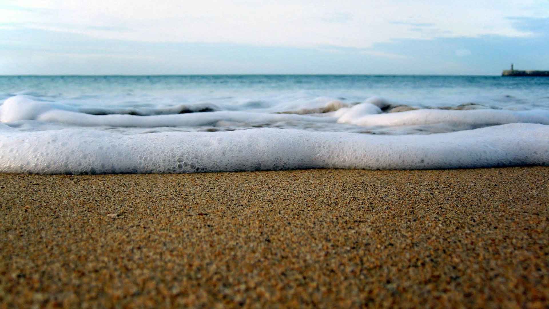 Beaches Eye View Worms Sand Water Free Wallpaper Images - Al Ankabut 64 English - HD Wallpaper 