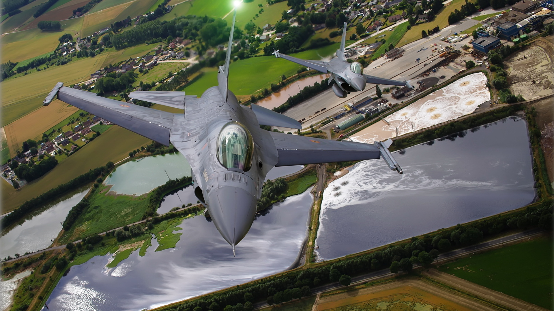 General Dynamics F-16 Fighting Falcon - HD Wallpaper 