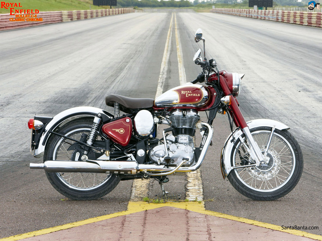 Royal Enfield A Pic Hwb214922 - Royal Enfield Classic Chrome 350 - HD Wallpaper 