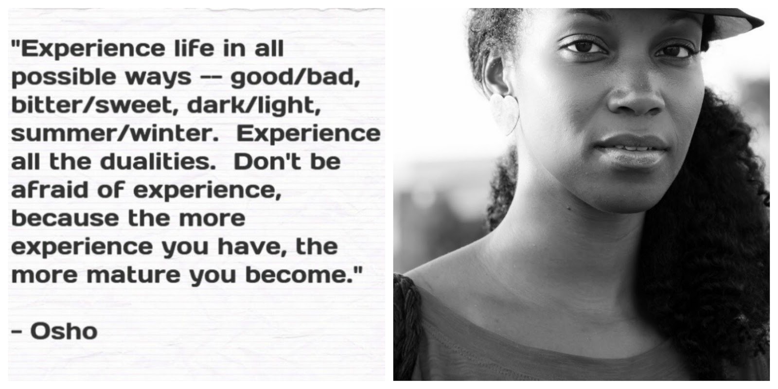 Osho Quotes Hd Wallpaper - Girl - HD Wallpaper 