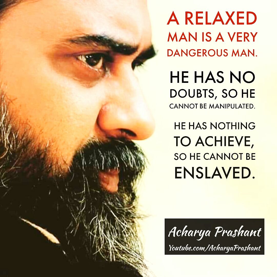 Acharya Prashant Quotes - HD Wallpaper 