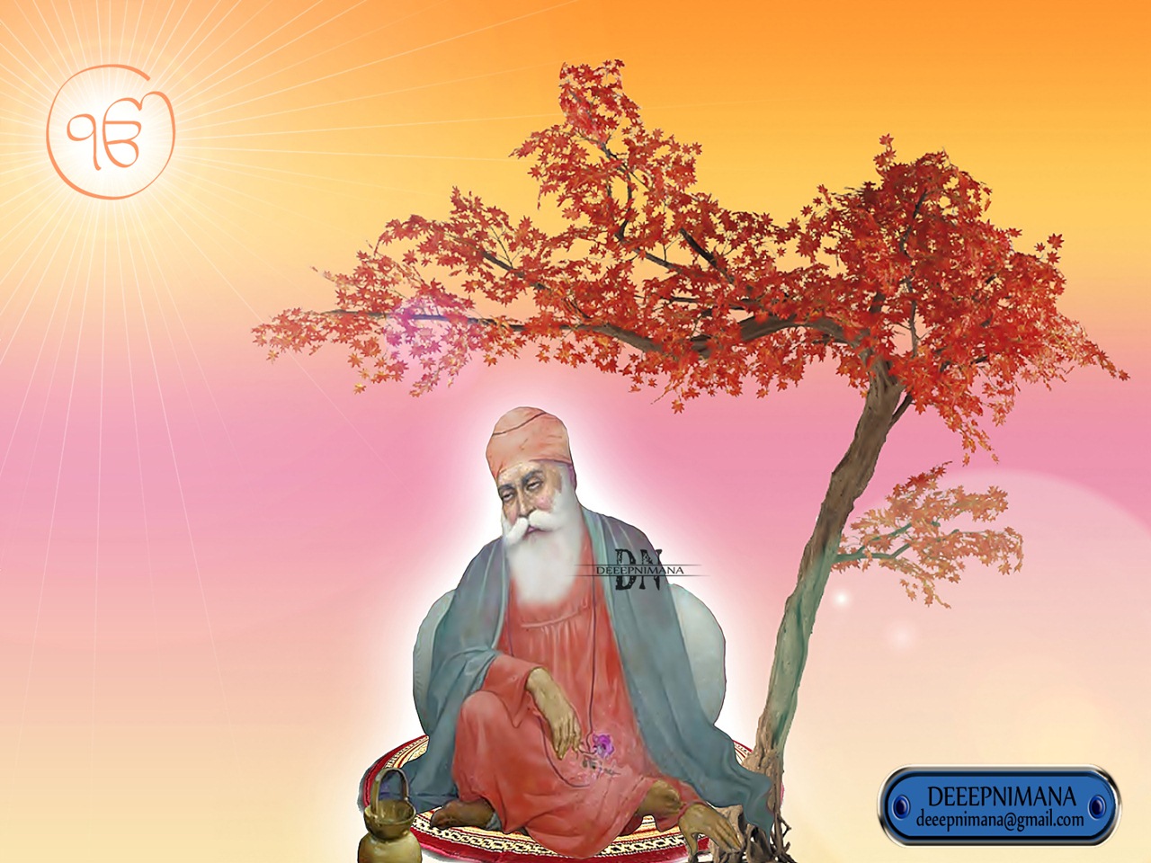 Khanda Wallpaper Sikhism Khalsa Sikh Comments Ik Onkar - Religion - HD Wallpaper 