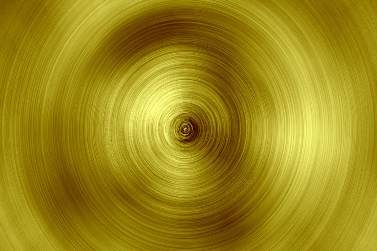 Gold Radial Gradient - HD Wallpaper 