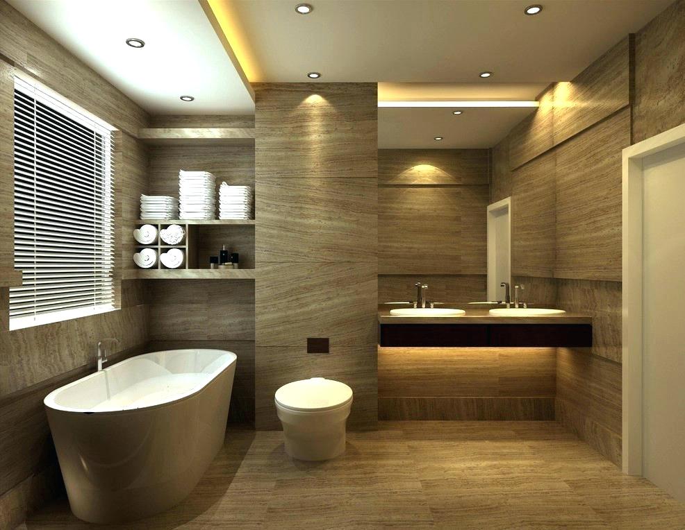 Modern Bathroom False Ceiling Design - HD Wallpaper 