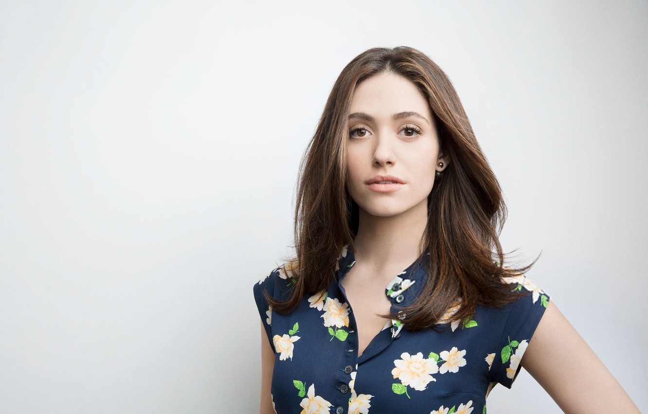 Photo Wallpaper Portrait, Actress, Emmy Rossum - Girl - HD Wallpaper 