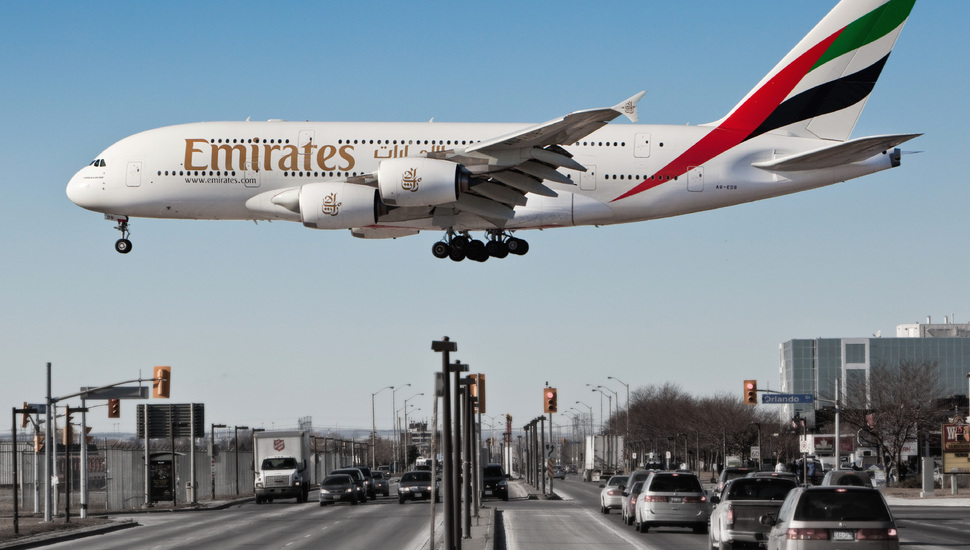 A380, The Plane, Airliner, Emirates Airline, Passenger, - World Top 10 Airlines In 2018 - HD Wallpaper 