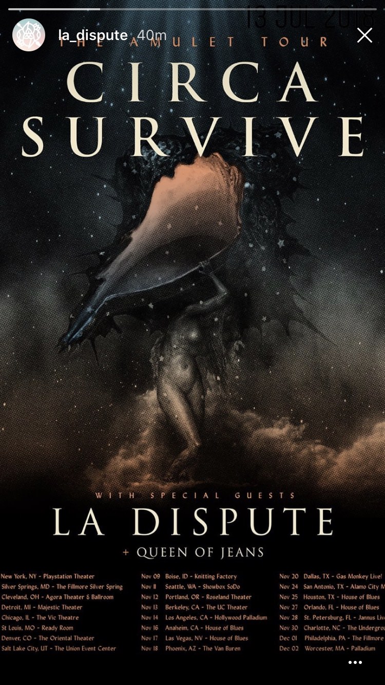 Circa Survive Amulet Tour - HD Wallpaper 