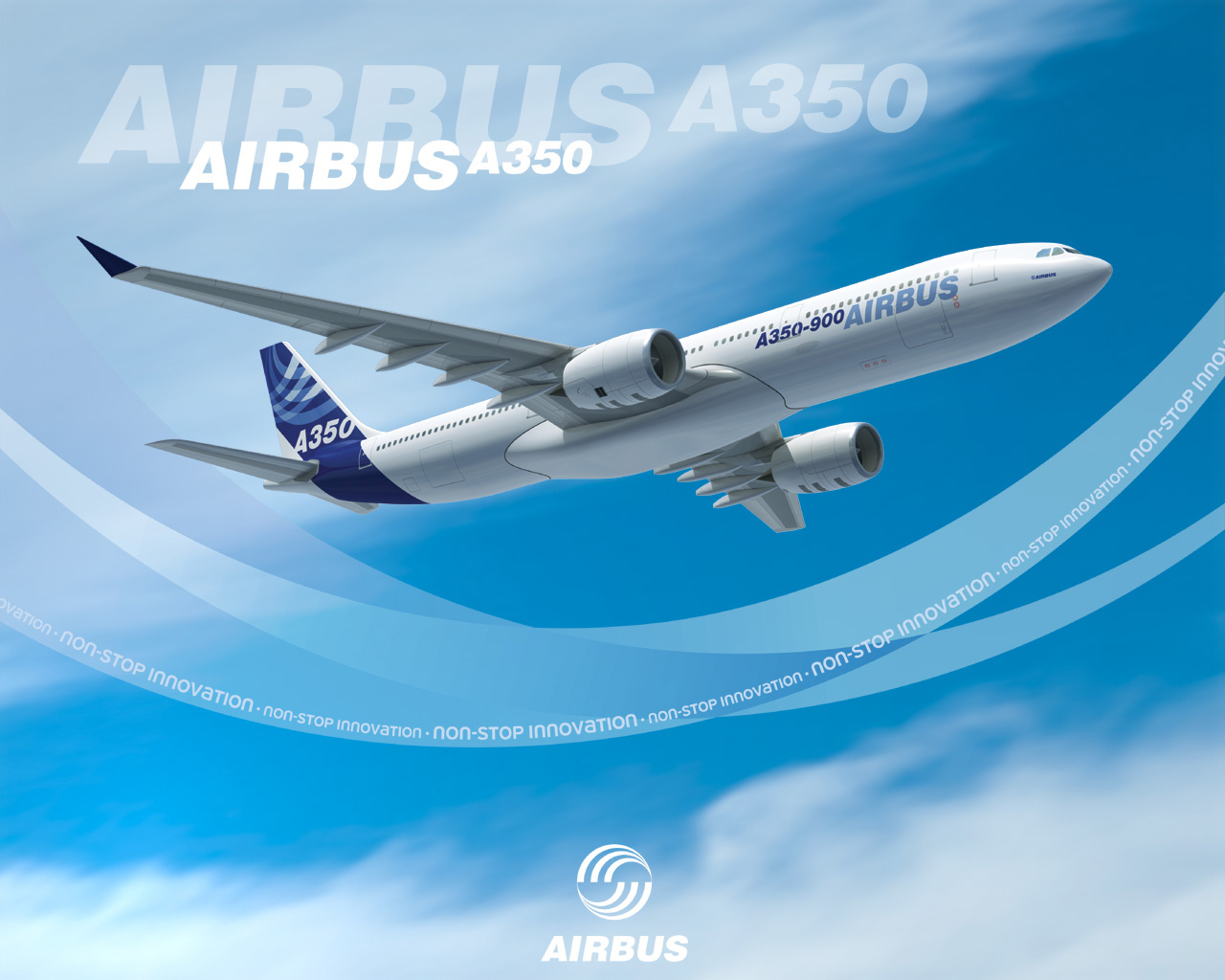 Airbus A350-900 - HD Wallpaper 