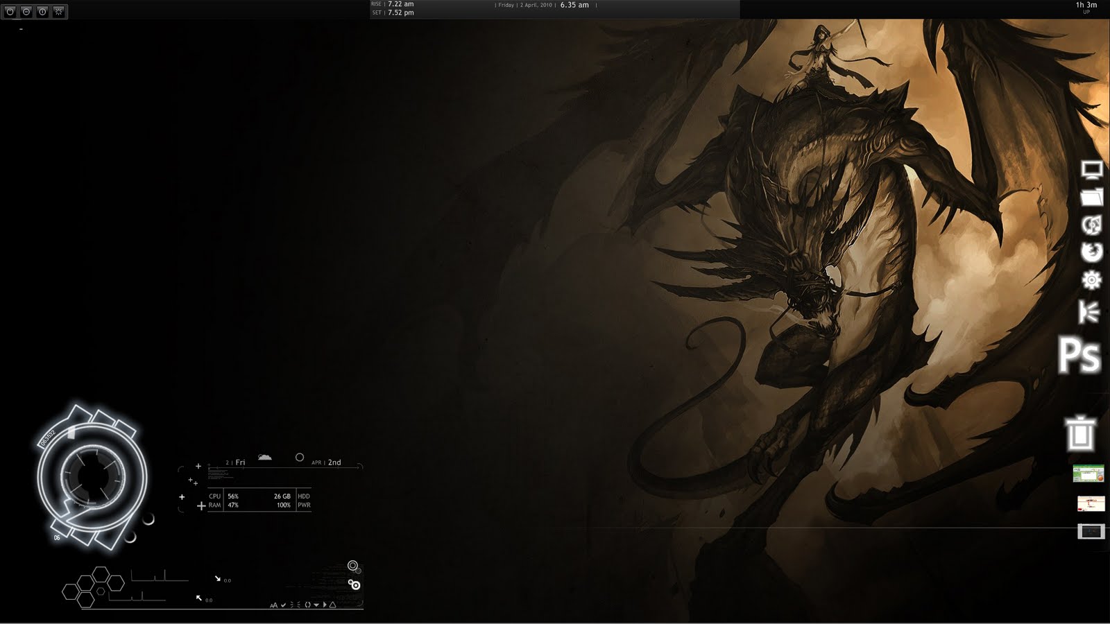 Dragon Of The Void - HD Wallpaper 