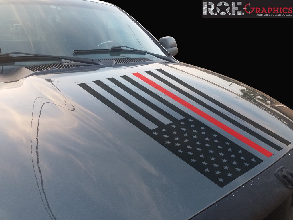 Distressed Flag Hood Wrap - HD Wallpaper 
